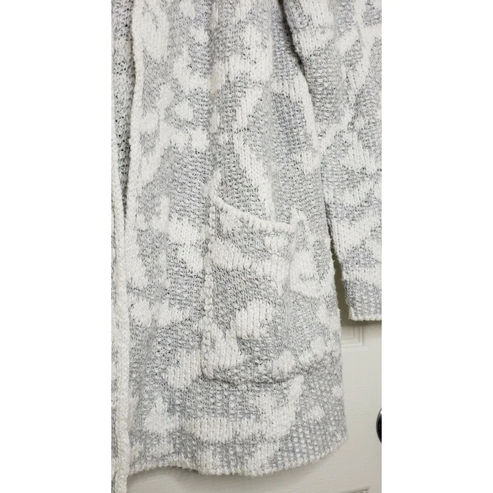 Eileen Fisher Large Duster Long Cardigan Sweater Organic Cotton - Picture 2 of 5